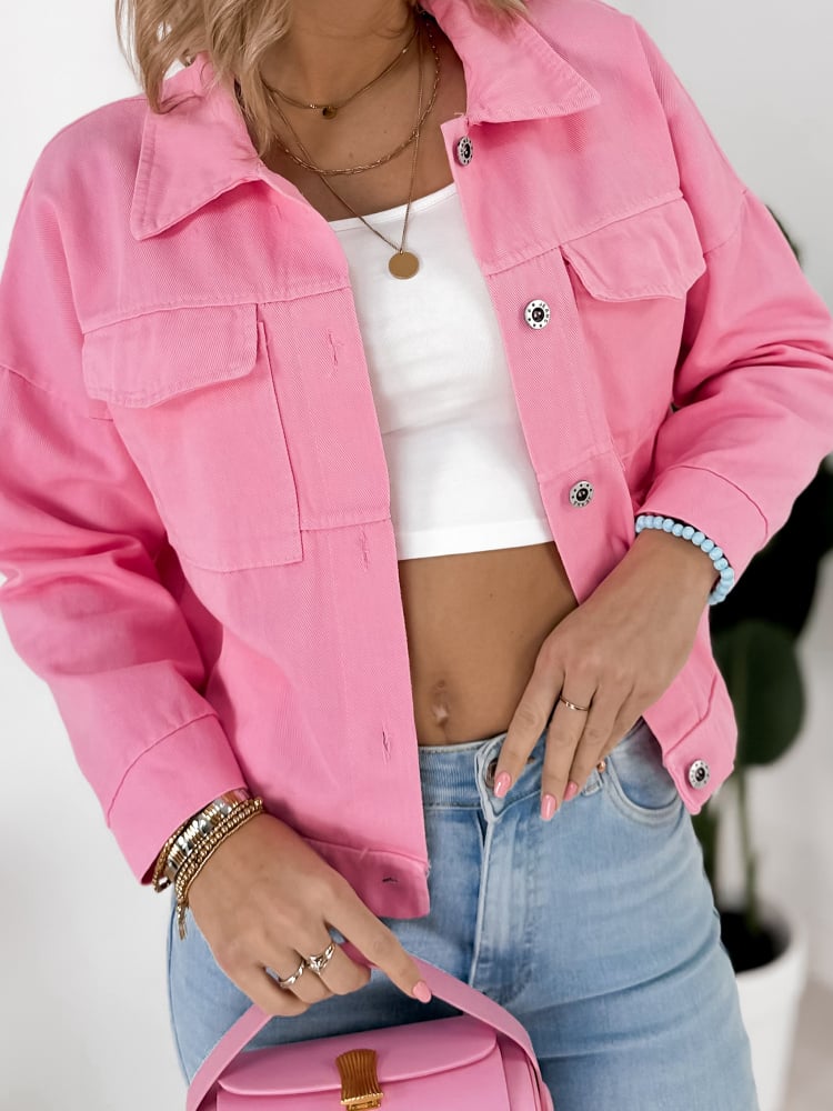 KURTKA CATIA RÓŻOWA