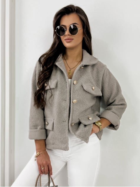 KURTKA BOUCLE XAVIA...