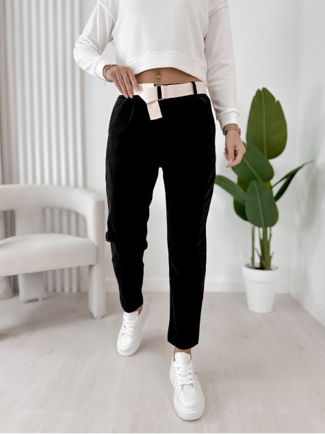 SPODNIE ADDISON CZARNE