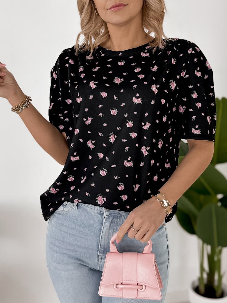 BLUZKA ENCINO CZARNA