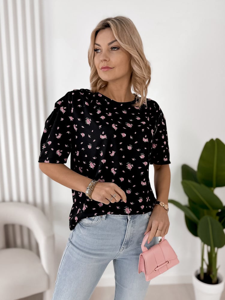 BLUZKA ENCINO CZARNA