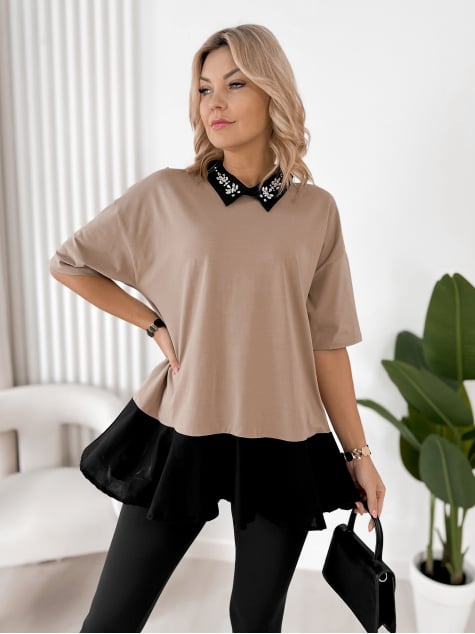 BLUZKA JACKSON BEŻOWA