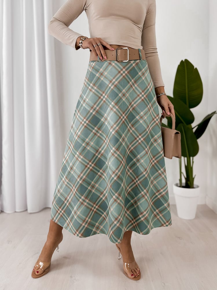 SPÓDNICA ETHNE MIĘTOWA