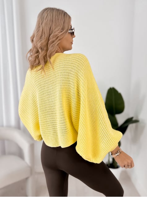 SWETER ASPEN ŻÓŁTY