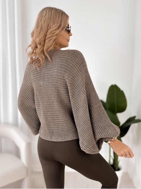 SWETER ASPEN BRĄZOWY