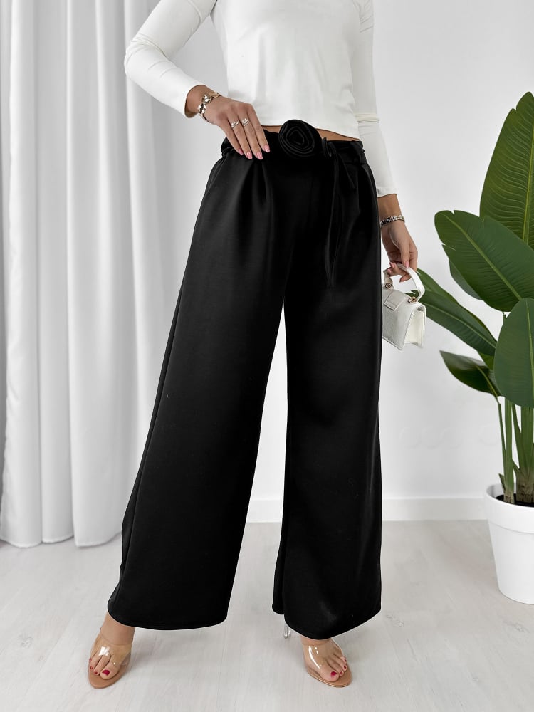 SPODNIE BOYLE CZARNE