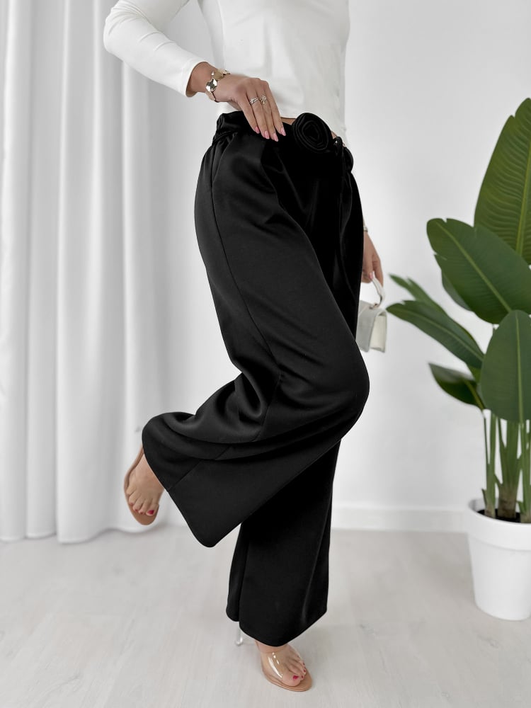 SPODNIE BOYLE CZARNE