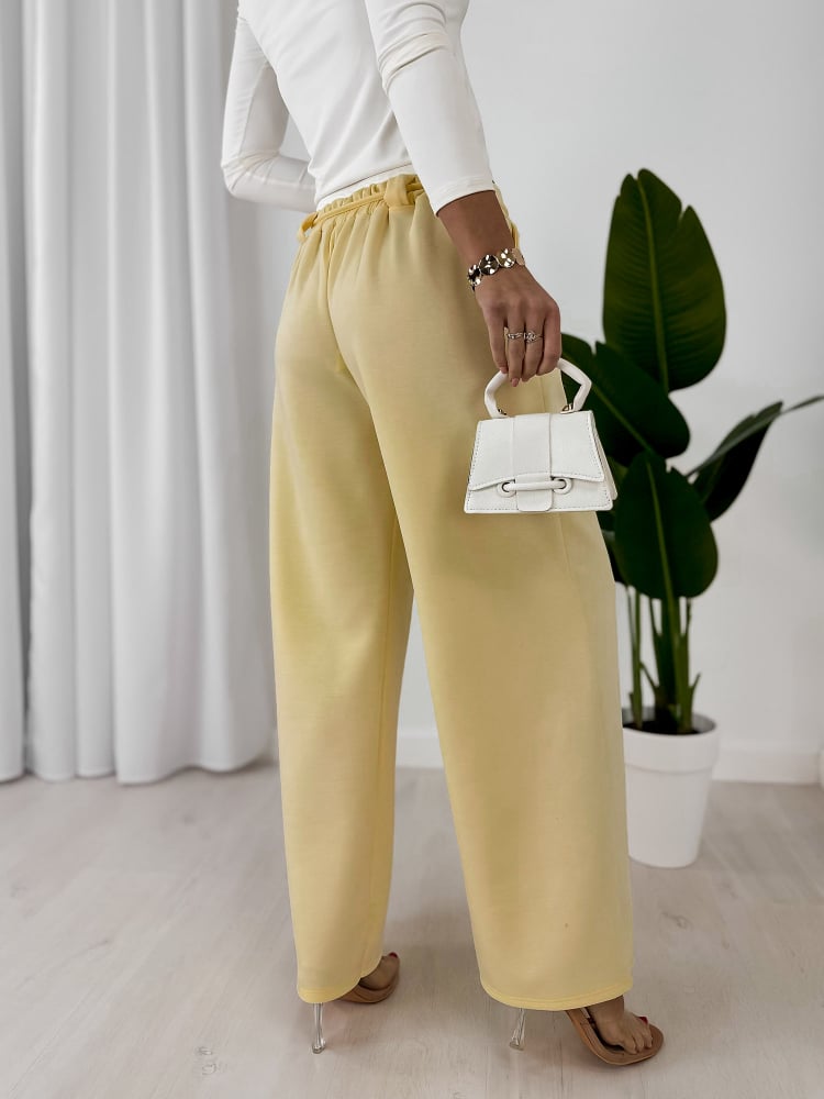 SPODNIE BOYLE ŻÓŁTE