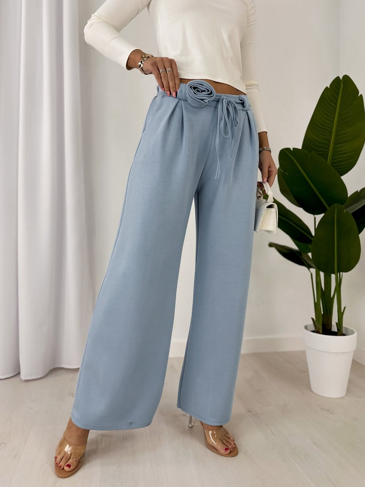 SPODNIE BOYLE BŁĘKITNE