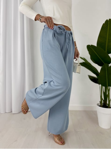 SPODNIE BOYLE BŁĘKITNE