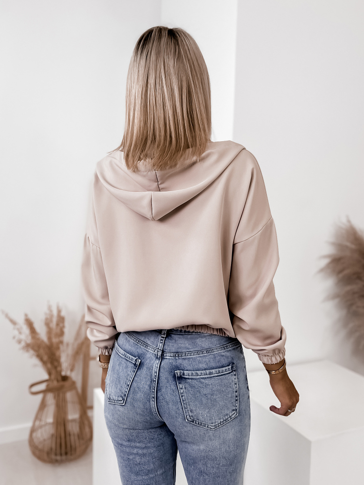 BLUZA SHANLEY BEŻOWA