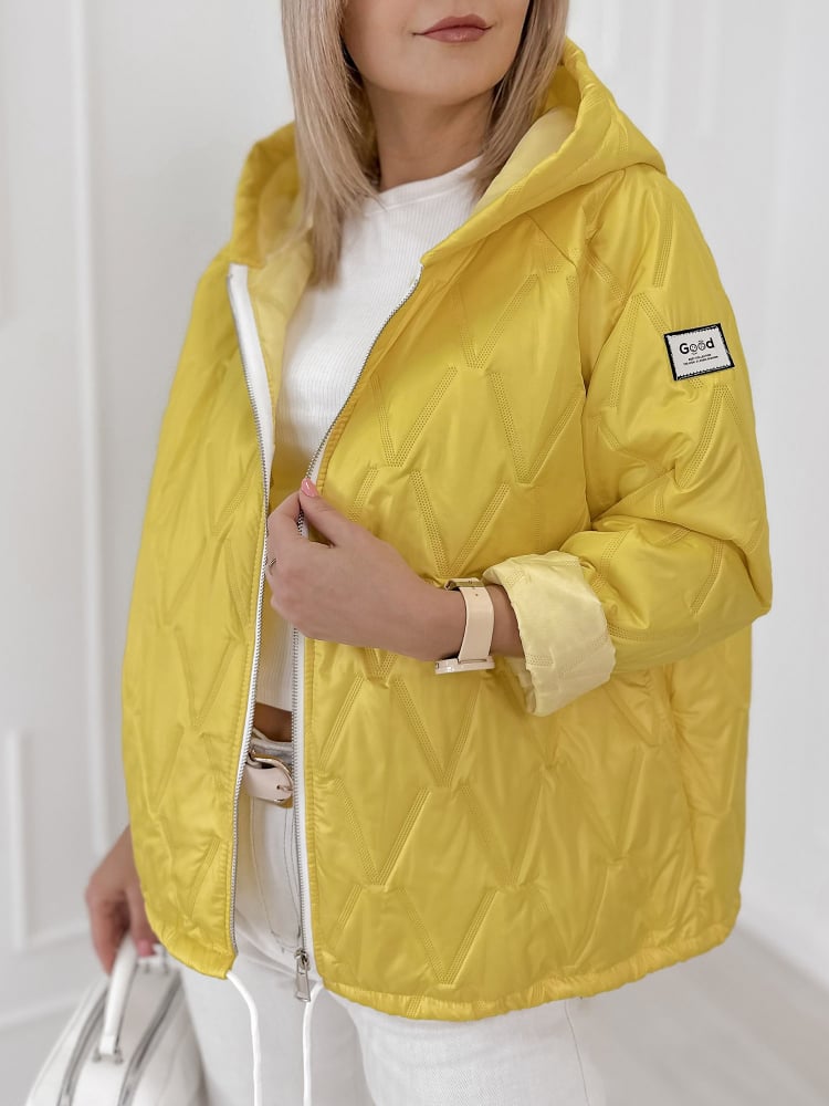 KURTKA ELINOR ŻÓŁTA