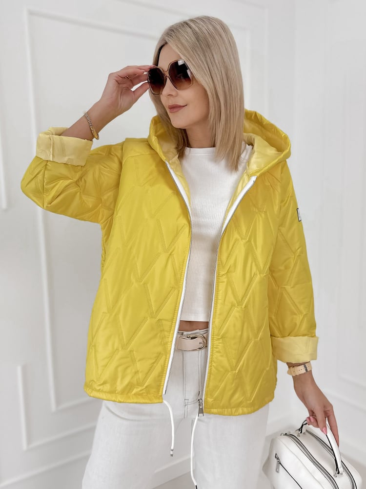 KURTKA ELINOR ŻÓŁTA