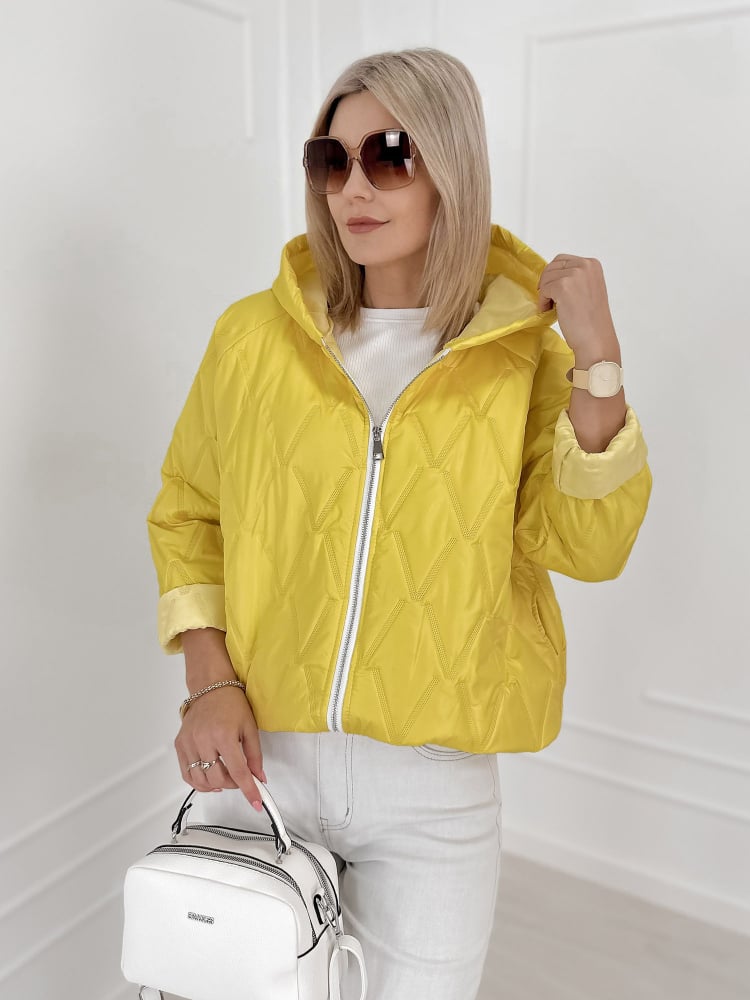 KURTKA ELINOR ŻÓŁTA