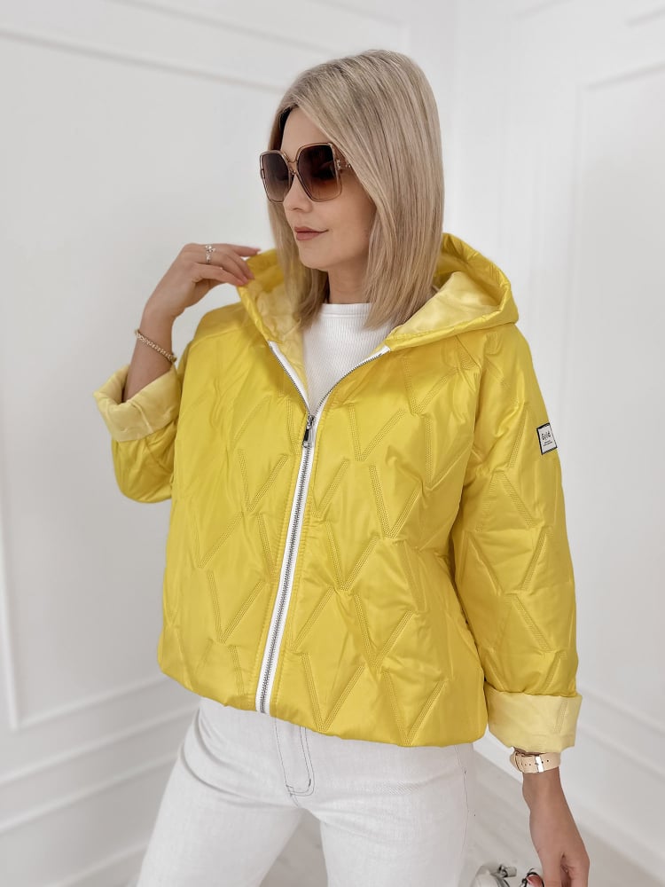 KURTKA ELINOR ŻÓŁTA