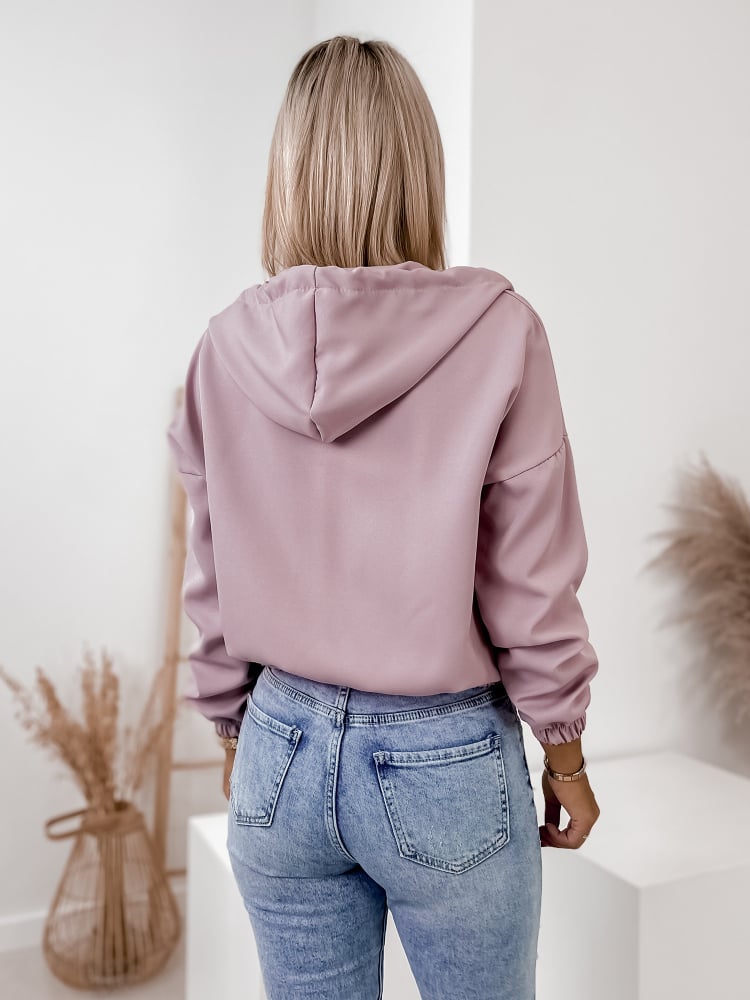 BLUZA SHANLEY PUDROWY RÓŻ