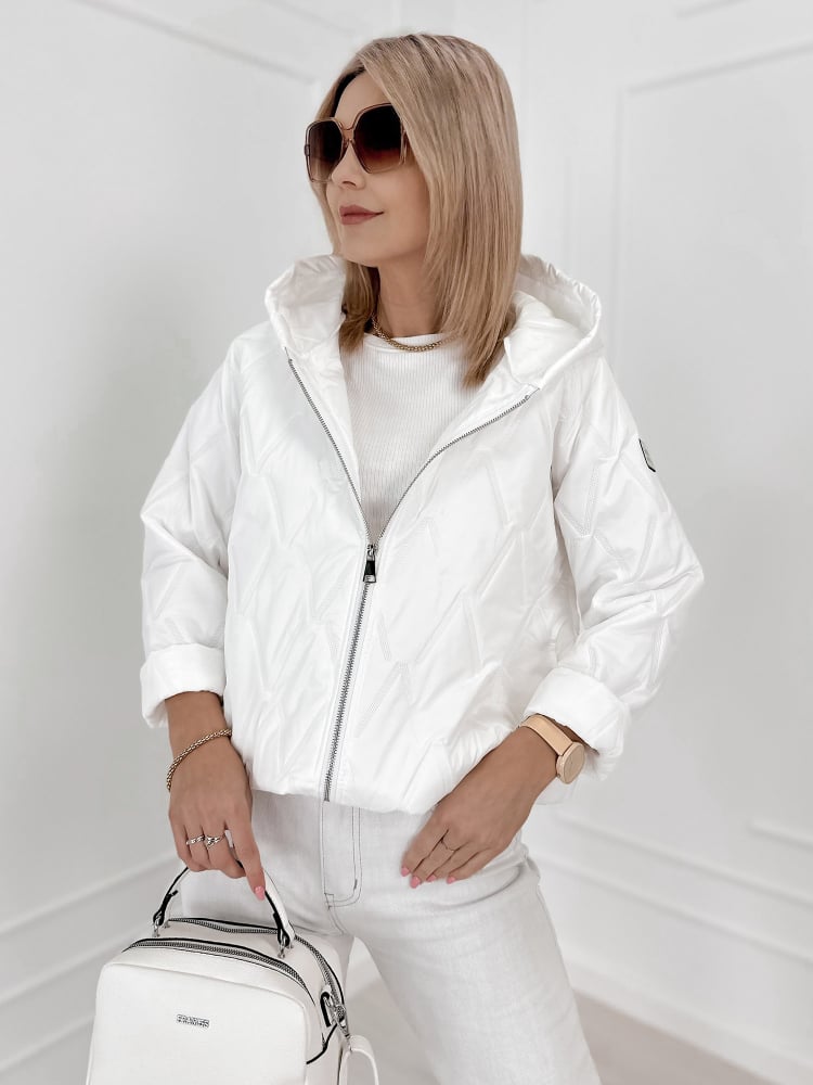 KURTKA ELINOR BIAŁA