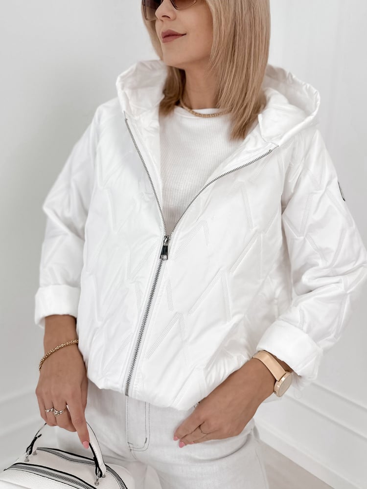 KURTKA ELINOR BIAŁA