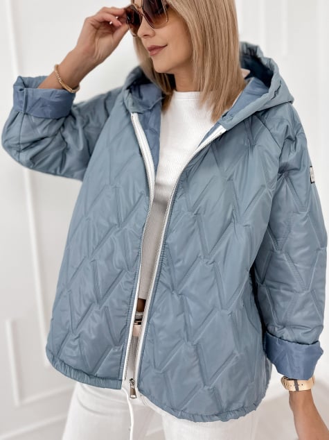 KURTKA ELINOR BŁĘKITNA