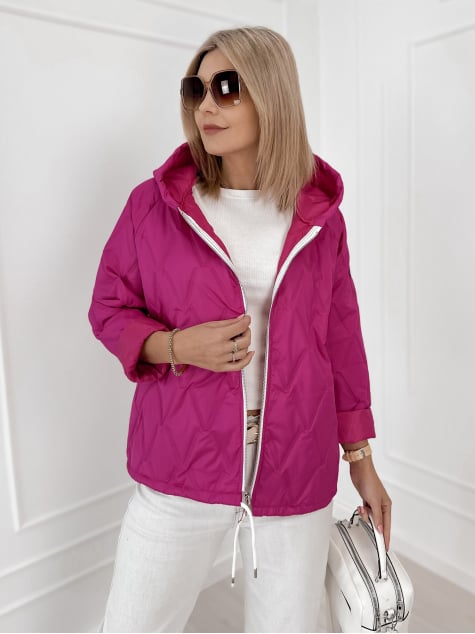 KURTKA ELINOR RÓŻOWA