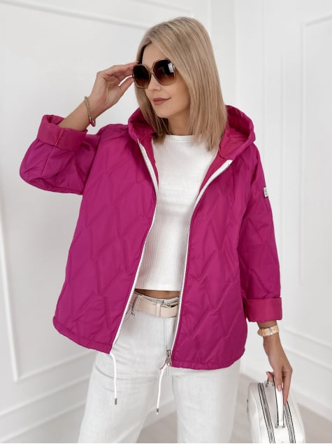 KURTKA ELINOR RÓŻOWA