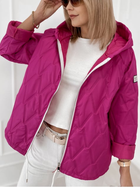 KURTKA ELINOR RÓŻOWA