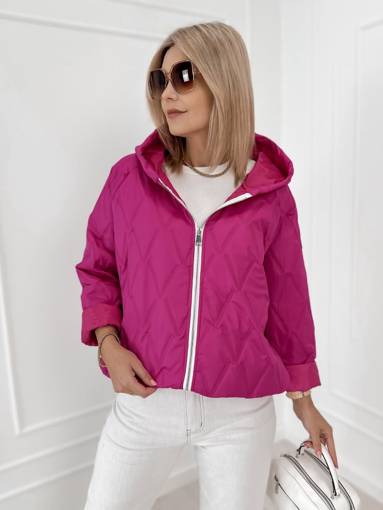 KURTKA ELINOR RÓŻOWA