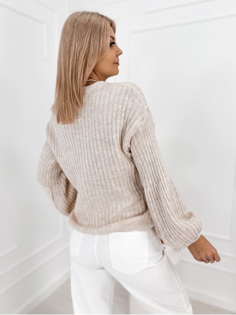 KARDIGAN NASHVILLE BEŻOWY