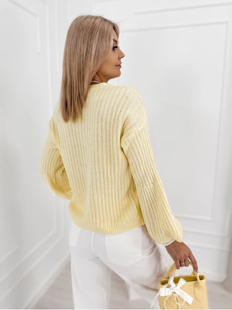 KARDIGAN NASHVILLE ŻÓŁTY