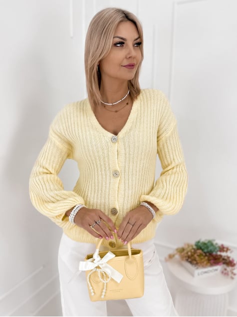 KARDIGAN NASHVILLE ŻÓŁTY