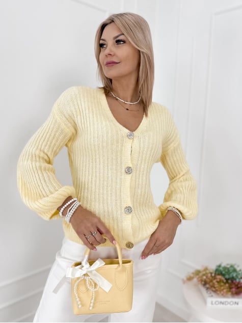 KARDIGAN NASHVILLE ŻÓŁTY