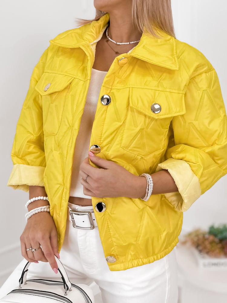 KURTKA BRISBANE ŻÓŁTA