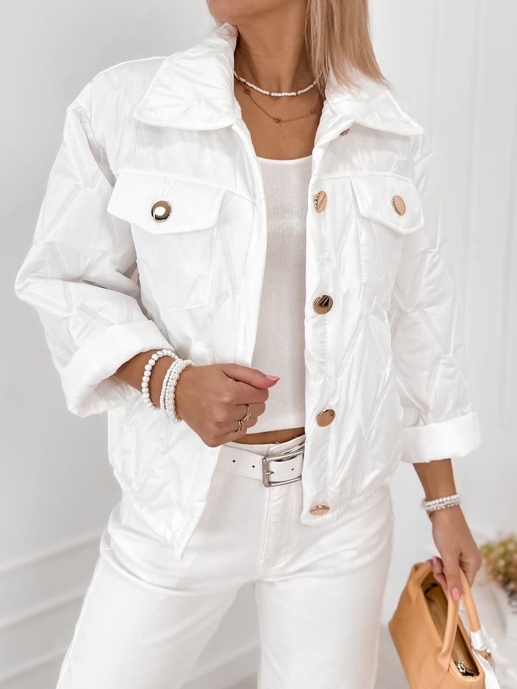 KURTKA BRISBANE BIAŁA