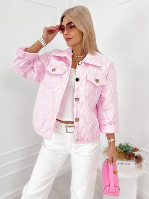 KURTKA BRISBANE PUDROWY RÓŻ