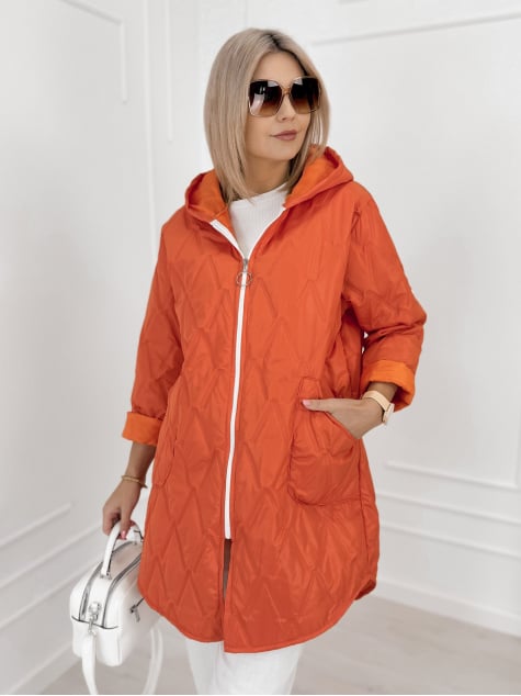 KURTKA FJORDEN POMARAŃCZOWA