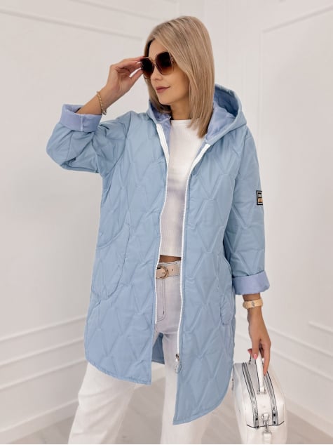 KURTKA FJORDEN BŁĘKITNA