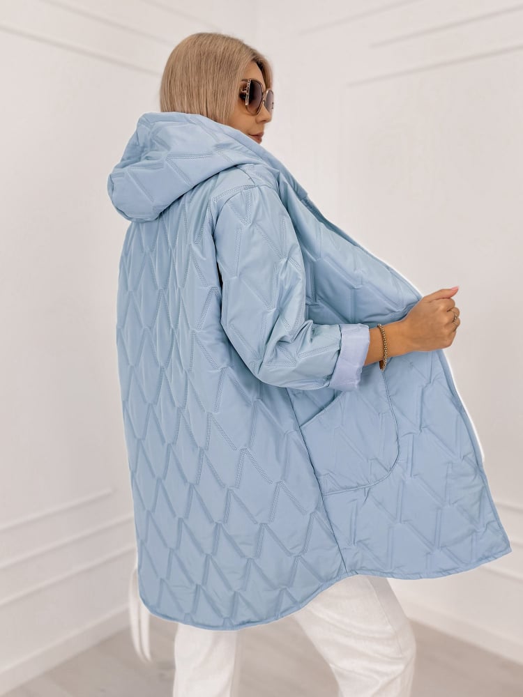 KURTKA FJORDEN BŁĘKITNA