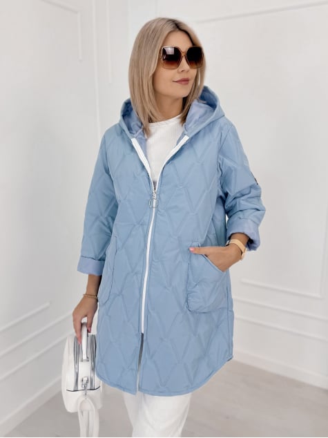 KURTKA FJORDEN BŁĘKITNA