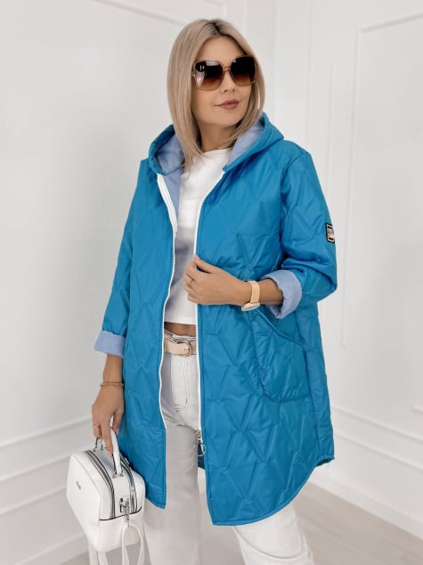 KURTKA FJORDEN NIEBIESKA