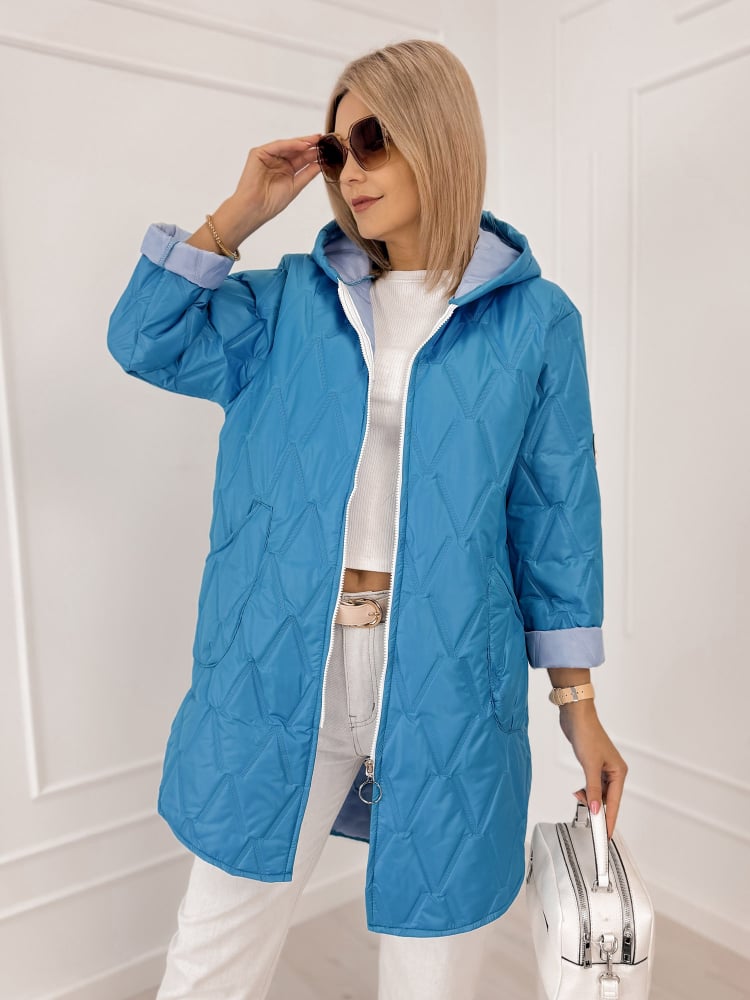 KURTKA FJORDEN NIEBIESKA