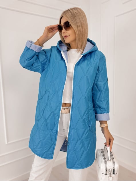 KURTKA FJORDEN NIEBIESKA