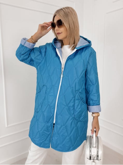 KURTKA FJORDEN NIEBIESKA