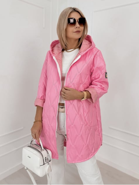 KURTKA FJORDEN JASNORÓŻOWA