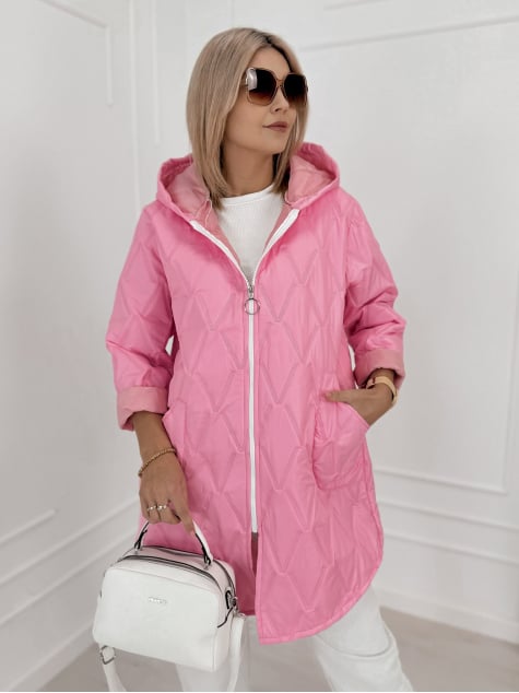 KURTKA FJORDEN JASNORÓŻOWA