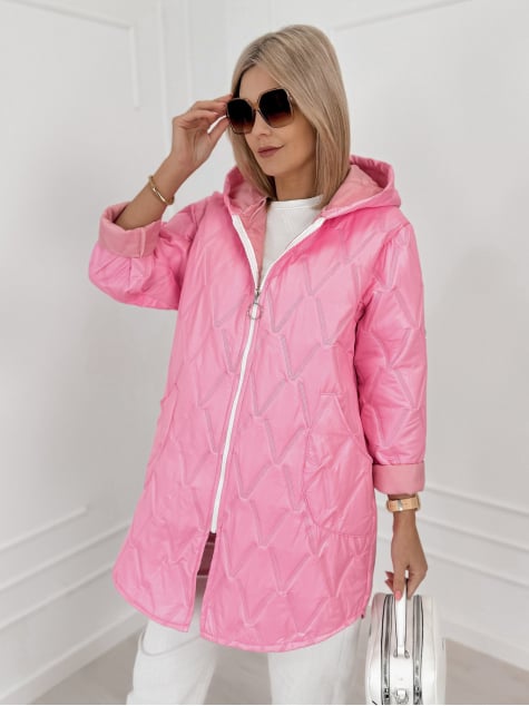 KURTKA FJORDEN JASNORÓŻOWA