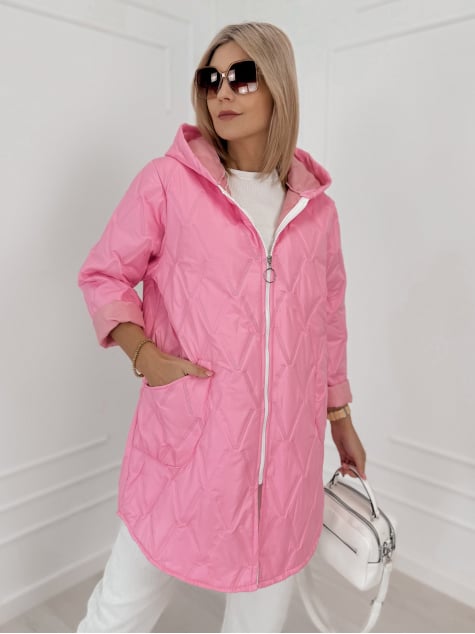 KURTKA FJORDEN JASNORÓŻOWA