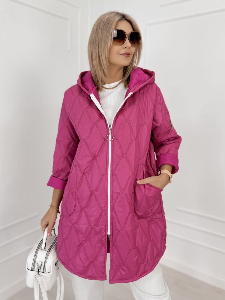 KURTKA FJORDEN RÓŻOWA