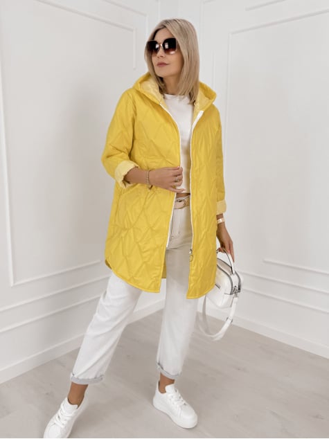 KURTKA FJORDEN ŻÓŁTA