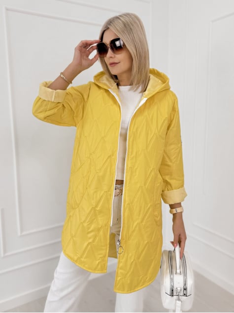 KURTKA FJORDEN ŻÓŁTA