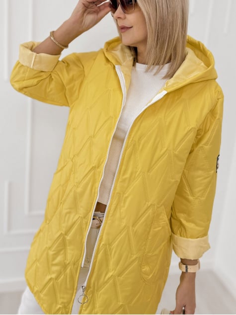 KURTKA FJORDEN ŻÓŁTA